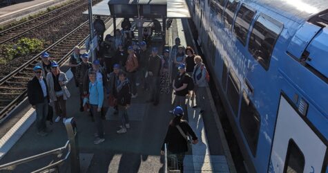 Départ pour la visite Lyon