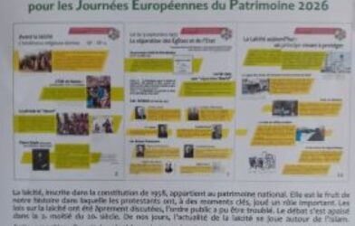 JOURNEES EUROPEENNES DU PATRIMOINE 2026 – EXPOSITION